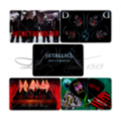 PUA GUITARRA "DECORADA" TARJETA 4 PIEZAS