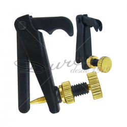 AFINADOR VIOLIN 3/4 - 4/4 (NEGRO/DORADO)