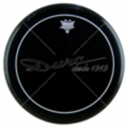 PARCHE 13" TOM AIRE (NEGRO) 2 CAPAS SERIE EBONY PINSTRIPE