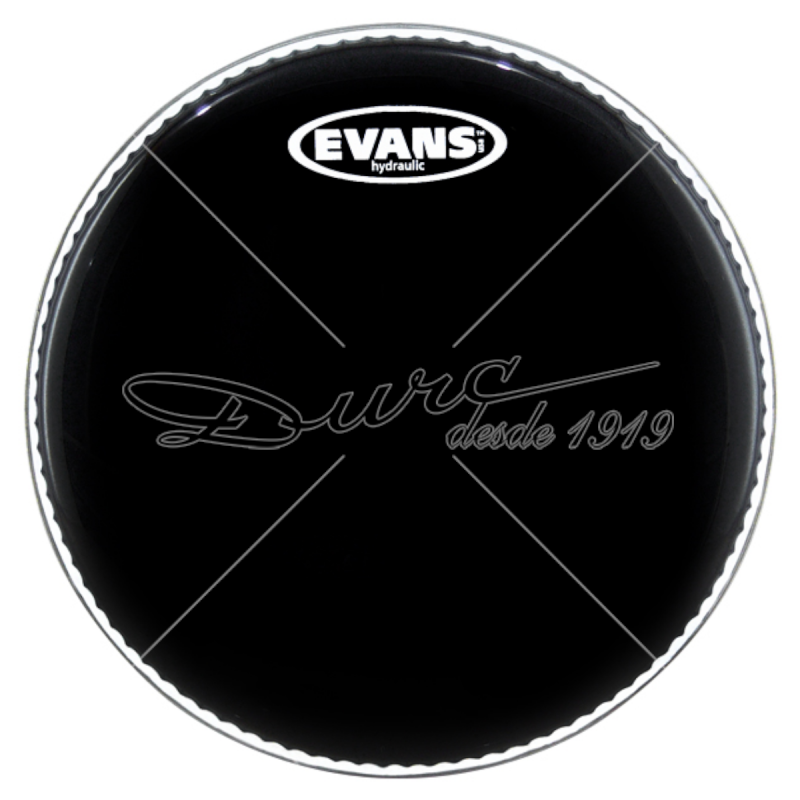 PARCHE 10" TOM AIRE  (NEGRO HIDRAULICO) 2 CAPAS SERIE HYDRAULIC BLACK