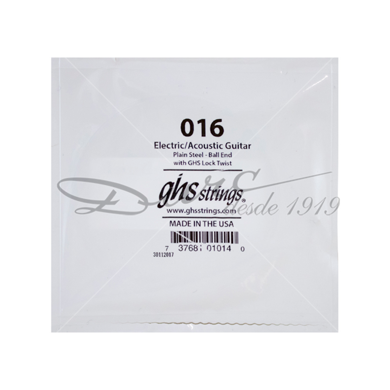 CUERDA 3 G (SOL) .016 GUITARRA ELECTRICA