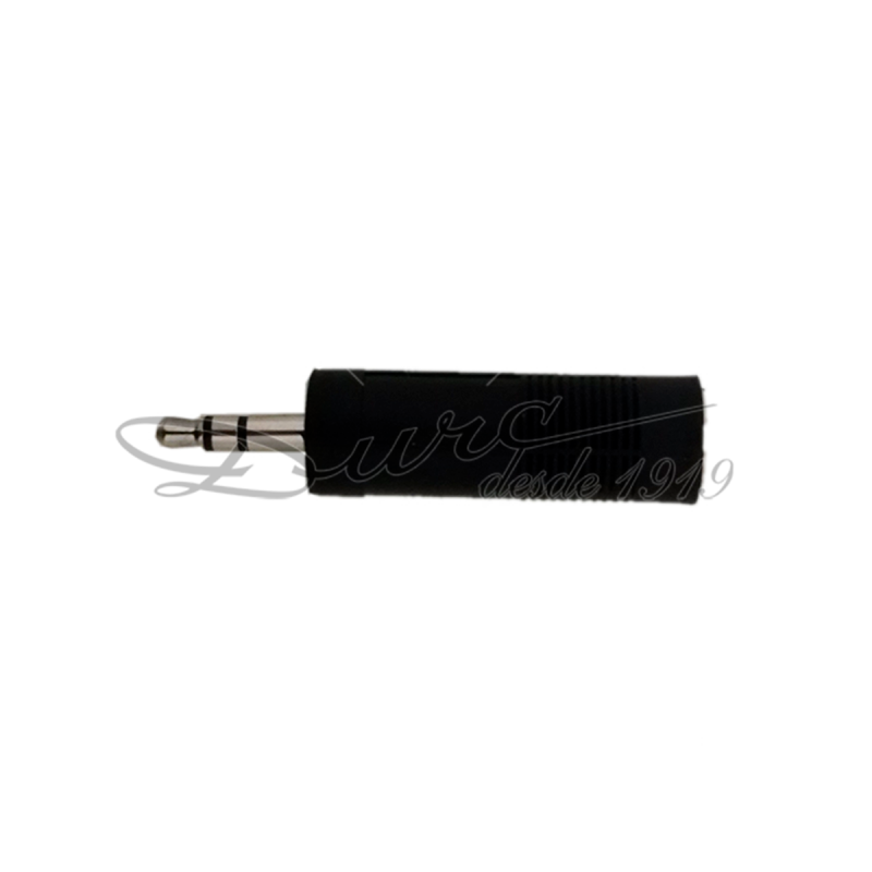 ADAPTADOR JACK 1/4 A PLUG 3.5 STEREO